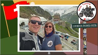 🏍Riding The FURKA Pass on a motorbike - 4K with Map Overlays 2024 🏔