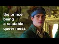 Cinderella (2021) but it's the prince being a relatable queer mess