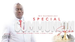 SPECIAL COMMUNION SERVICE | 19, DEC. 2021 | FAITH TABERNACLE OTA