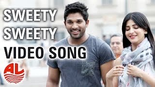 Race Gurram Video Songs | Sweety Sweety Full Video Song | Allu Arjun, Shruti hassan, S.S Thaman