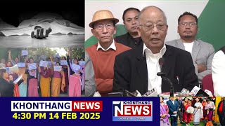 KHONTHANG NEWS | 4:30 PM MANIPURI NEWS | 14 FEB 2025