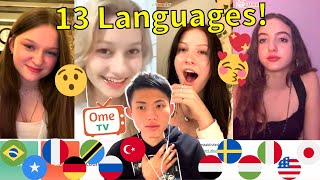 Polyglot SURPRISES People on Omegle by Speaking Many Languages!