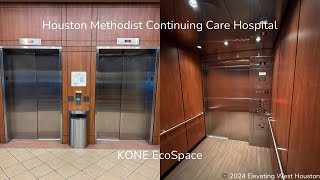 [November 2024 Update] KONE EcoSpace Elevators | Houston Methodist Continuing Care Hospital