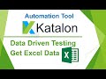 Katalon Automation Lesson 12 - Data Driven Testing | Get Data from Excel | Data Files| (2022)