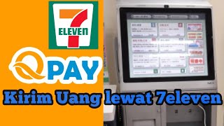 How to send money use aplikasi Qpay enter in mecine Ibon seven eleven from Taiwan