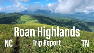 Roan Highlands - Appalachian Trail - Pisgah/Cherokee National Forests | 3-day Backpacking Report