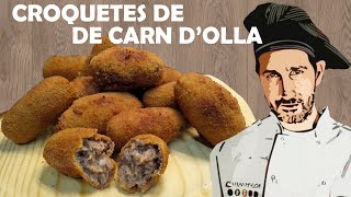 👉Croquetes Casolanes de Carn d'Olla ||  Receptes de cuina