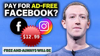 Meta's $14 Monthly Subscription: Will You Pay to Avoid Facebook Ads? Mark Zuckerberg Vs EU