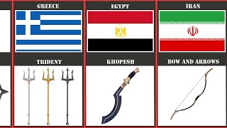 ancient weapons from different countries