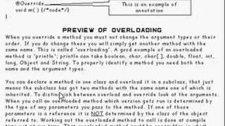 Java Tutorial 17.20 Classes, overriding, hiding and access