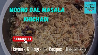 Green Moong Dal Masala Khichadi|Green Moong Dal Khichadi|