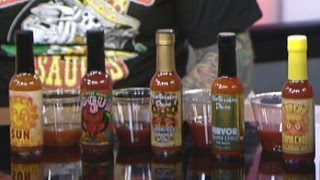 Hot sauce lovers gather to try world’s hottest pepper