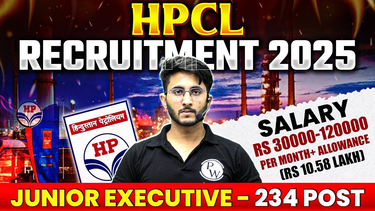 Hpcl Recruitment 2025 Hpcl Notification 2025 Hpcl Je Vacancy 2025