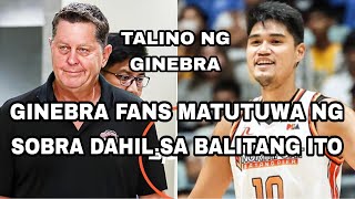 GINEBRA FANS MATUTUWA NG SOBRA DAHIL SA BALITANG ITO