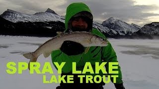 Extreme Ice Fishing Spray Lake Trout