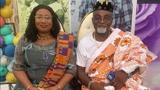 Have Patience is live! Dad's 70th birthday celebration in Ghana 🥳🎉❤️