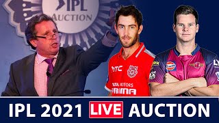 IPL 2021 Player Auction Live Streaming Dream 11 IPL | CSK, RCB, KKR, SRH, MI, KXIP, DC, RR