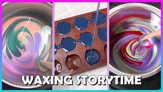 Satisfying Waxing Storytime #61 Scary stories ✨😲 Tiktok Compilation