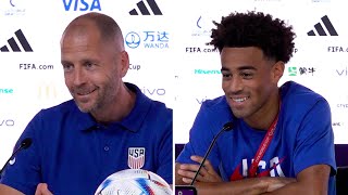 Greg Berhalter, Tyler Adams FULL pre-match press conference | England v USA | Qatar 2022 World Cup