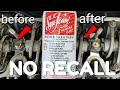 Seafoam Works! No RECALL ever!