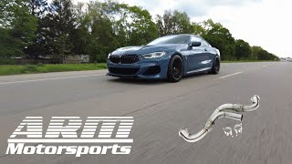 ARM Motorsports N63 Downpipes -- Sound Clips