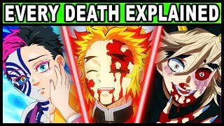 Who Killed Each Demon Moon and Hashira EXPLAINED! Every Demon Slayer Death