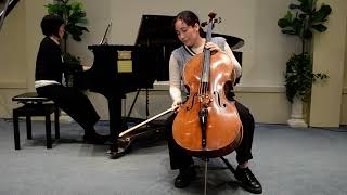 Claire Mindell, cello - Haydn: Cello Concerto in D Major, mvt  1