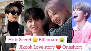 My Boyfriend is a Secret 🤫 Billionare 🤑 Jikook love story ❤ #jikookff