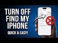 How to Turn Off Find My iPhone (Step-by-Step Tutorial!)