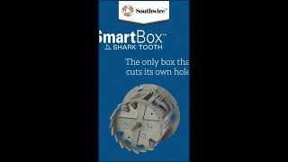 Southwire SmartBox Shark Tooth - the box the cuts its own hole - Available at Cable and Connections