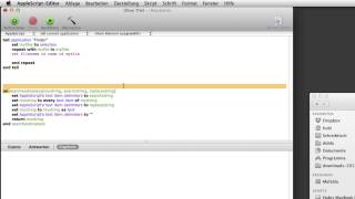 AppleScript HowTo: find and replace