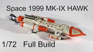 Mal's Projects:(2) Full build - Space 1999 Mk-IX Hawk  1/72 from Round 2