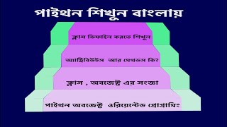 Python OOP - Part 1 - Class, Constructor, Methods - Bengali Language