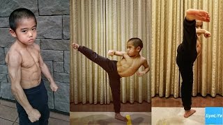 Baby Bruce Lee Ryusei Imai training 2017 Gymlife