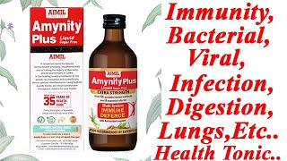 Amynity Plus Syrup Benefits,Dosage,Side Effects |Aimil Amynity Syrup