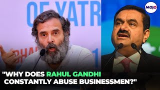 "Why does Rahul Gandhi abuse businessmen?" I Mohandas Pai on Hum Do, Hamare Do' Quip Over Adani Row