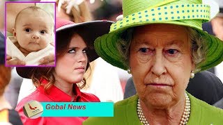 Royal Snub! Princess Eugenie rages with Queen because she son will not receive the royal title