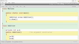 Constructor in Java | Practical using BlueJ (Bengali)
