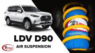 In Action: LDV D90 Air Suspension - CR5099HP Airbag Man Coil Helper Kit