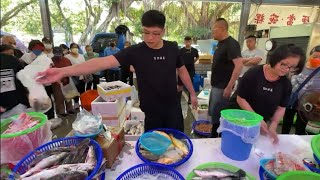 中彰海王子 彰化八卦山天空步道 海鮮拍賣 海鮮叫賣 直播 0506