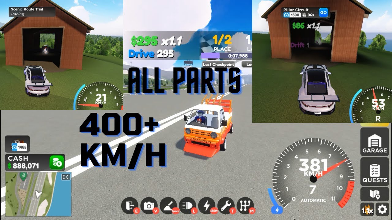 Roblox Drive World Barn Update ( Roblox Drive World ) All Barn Parts ...