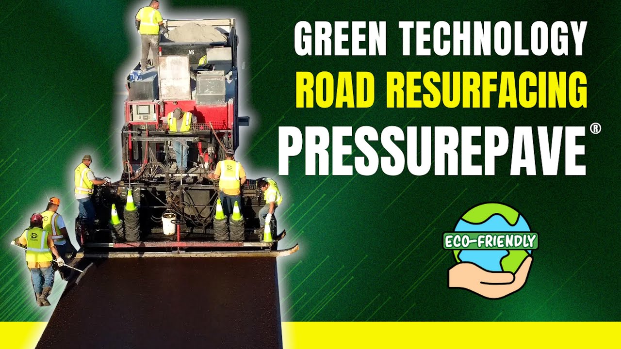 Eco Friendly Pavement Preservation Youtube