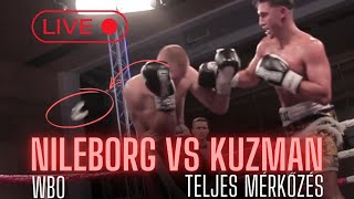 Nileborg vs Kuzman WBO Teljes mérkőzés