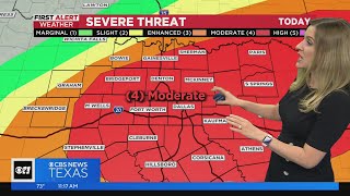 First Alert Weather: Severe storms could bring significant threats to North Texas