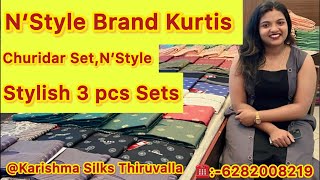 N‘Style Brand Kurtis,Churidar Set,3pcs Set 💗