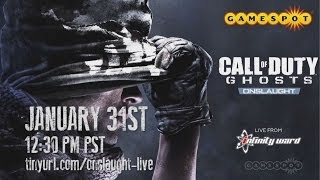 Call of Duty: Ghosts - Onslaught DLC Live from Infinity Ward