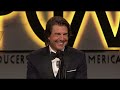 34th Annual Producers Guild Awards  Tom Cruise Speech