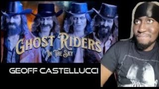 GHOST RIDERS IN THE SKY | Low Bass Singer Cover | Geoff Castellucci (Reaction)