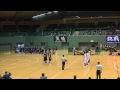 京北vs桐朋 試合前選手紹介 2015 新人戦東京都バスケットボール大会 決勝リーグ