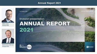 Presentation of 2021 Annual Report